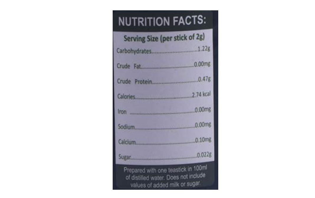 Crave Natura jasmine Green Tea Sticks    Container  40 grams